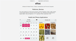 Desktop Screenshot of efrac.com