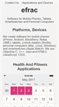 Mobile Screenshot of efrac.com